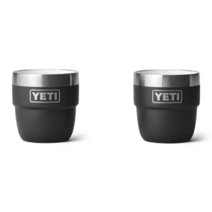 YETI Rambler Stackable Espresso Cups 4oz 2 Pack Black