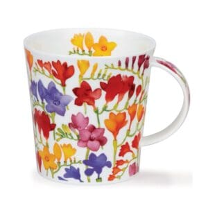 Dunoon Mug Cair - Floral Fiesta Freesia