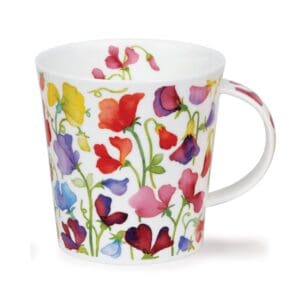 Dunoon Mug Cair - Floral Fiesta Sweet Pea
