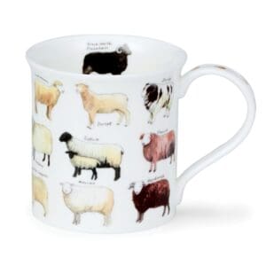 Dunoon Mug Bute Animal Breeds - Sheep