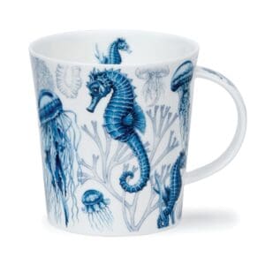 Dunoon Mug Lomo Blue Ocean Seahorse