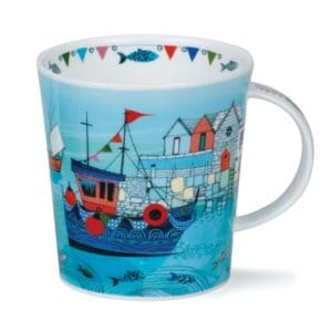 Dunoon Mug Lomo High Tide Fish Boat