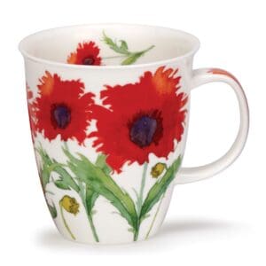 Dunoon Mug Nevis Flora Poppy