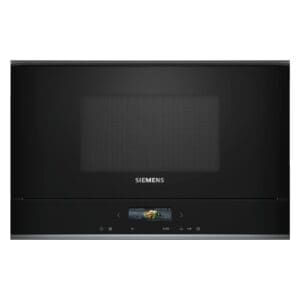 Siemens iQ700 Built-In Microwave & Grill Black