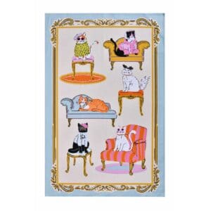Ulster Weavers Cotton Tea Towel Cool Cats