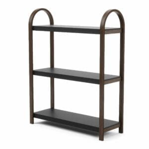 Umbra Bellwood 3 Tier Shelf Black & Walnut
