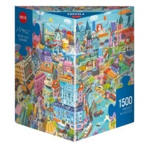 Heye Good Old Europe 1500 Piece Puzzle