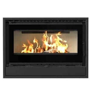 Kratki Ildnord Alta Built-In Wood Burning Fireplace