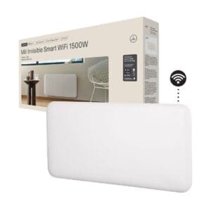 Mill Invisible Smart WiFi Panel Heater 1500W Gen 4 White