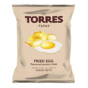 Torres Fried Egg Potato Chips 125G