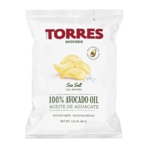 Torres 100% Avocado Oil Potato Chips Sea Salt 125G