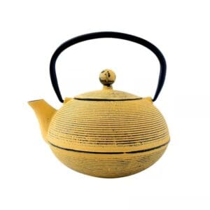 Carmien Cast Iron Teapot – Yellow