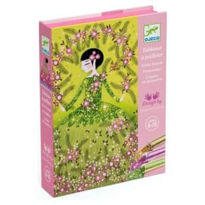 Djeco Glitter Boards Set - Dresses