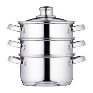 KitchenCraft 3 Tier Food Steamer Pan/Stock Pot Set