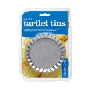 KitchenCraft Mini Tart Tins 6