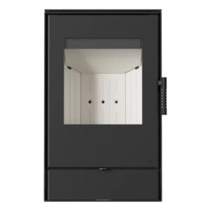 Kratki Rollo Squared Wood Burning Fireplace