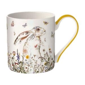 Museums & Galleries Fine China Mug - Elegant Hare