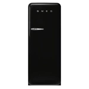 Smeg Fridge/Freezer Retro 50's Style Black FAB28RBL6