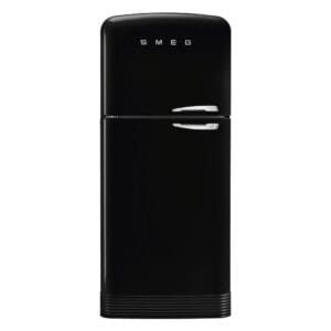 Smeg Fridge/Freezer Retro 50's Style Black - FAB50LBL5