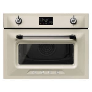 Smeg Victoria Combi Microwave Oven Cream 45CM - SO4902M1P