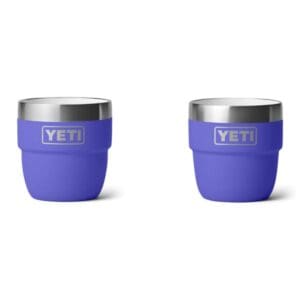 YETI Rambler Stackable Espresso Cups 2 Pack Ultramarine Violet