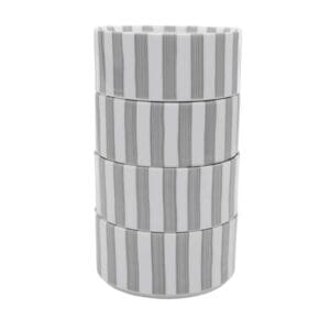 Art de Olivia Lightseekers Cereal Bowl Set of 4 Grey