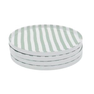 Art de Olivia Lightseekers Dinner Plate Set of 4 Grey