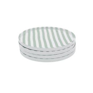 Art de Olivia Lightseekers Side Plate Set of 4 Green