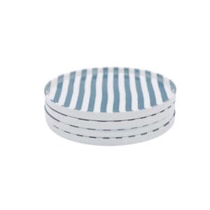 Art de Olivia Lightseekers Side Plate Set of 4 Blue