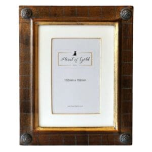Heart Of Gold "Compass & Map" Photo Frame