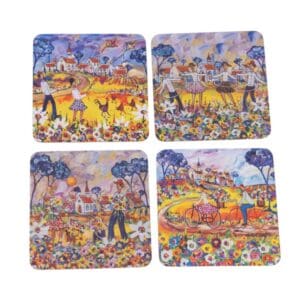 Portchie Coaster Set - Beetle