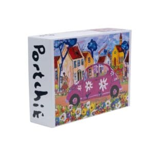Portchie Puzzle "Pink Beetle" 100 Piece