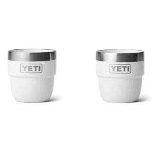 YETI Rambler Stackable Espresso Cups 2 Pack White