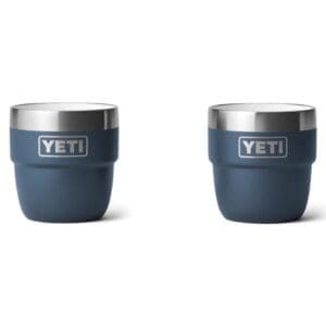 YETI Rambler Stackable Espresso Cups 2 Pack Navy