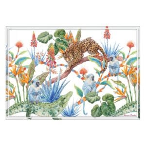 Anna-Maud Vinyl Placemats African Wilderness