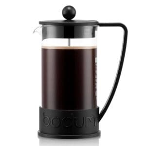 Bodum Brazil French Press/Coffee Plunger Black 3 Cup