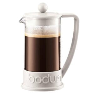 Bodum Brazil French Press/Coffee Plunger White 3 Cup