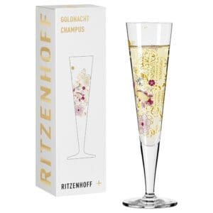 Ritzenhoff Goldnacht Champagne Glass No.23