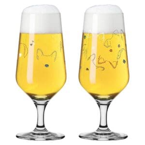 Ritzenhoff Petfluencer Beer Glass Set 2