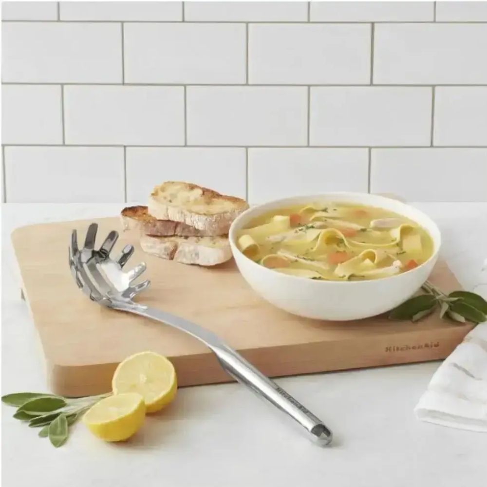 KitchenAid Premium Stainless Steel Pasta Fork - Image 2