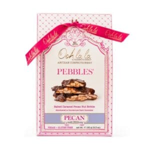 Ooh La La Pecan Pebbles In Dark Chocolate 150G