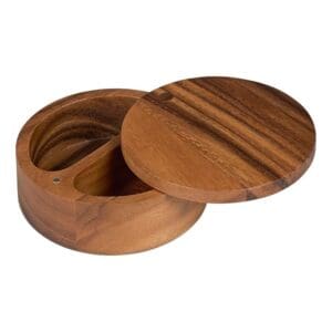 Tala Wooden Acacia Salt & Pepper Pinch Pot